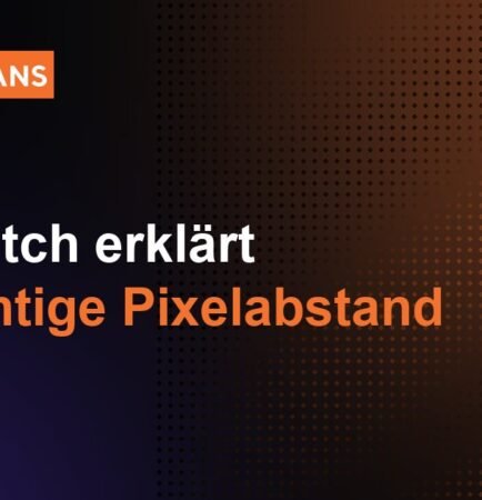 Pixel Pitch erklärt – Der richtige Pixelabstand