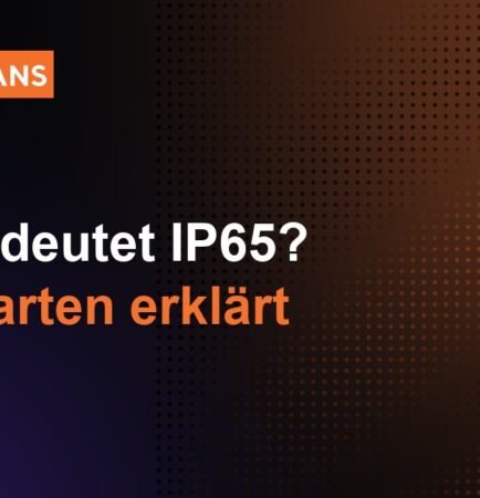 Was bedeutet IP65? – Schutzarten erklärt