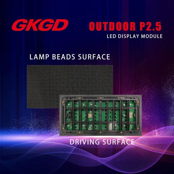 Outdoor RGB LED Modul P2,5 für wetterfeste LED Displays